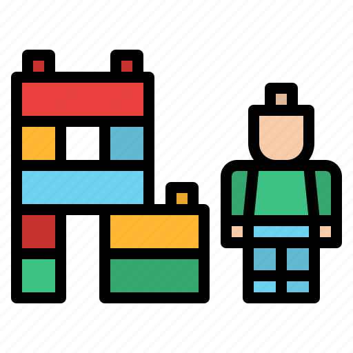 Childhood, play, toy, building blocks, toy bricks icon - Download on Iconfinder