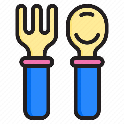 Cutlery, fork, kitchen, knife, spoon icon - Download on Iconfinder