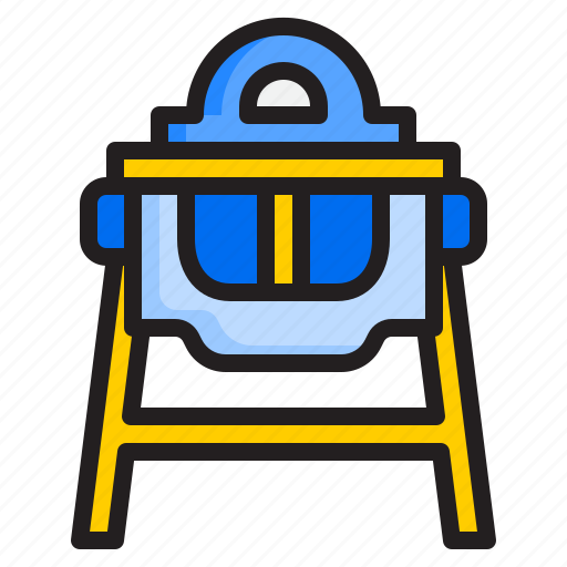 Chair, feeding, furniture, interior, office, seat icon - Download on Iconfinder