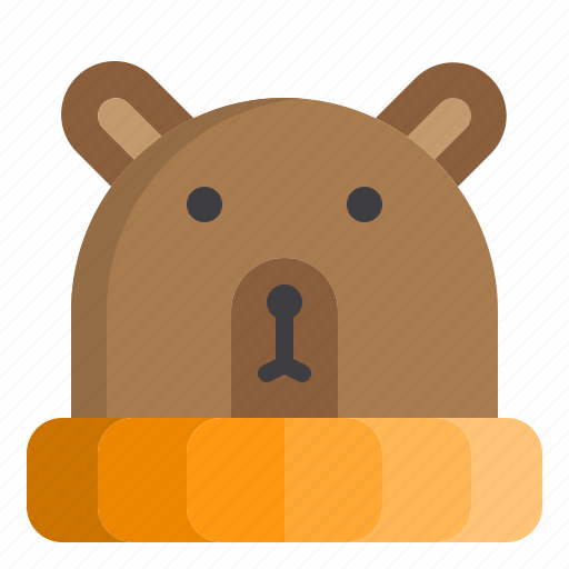 Bear, cap, fashion, hat, winter icon - Download on Iconfinder