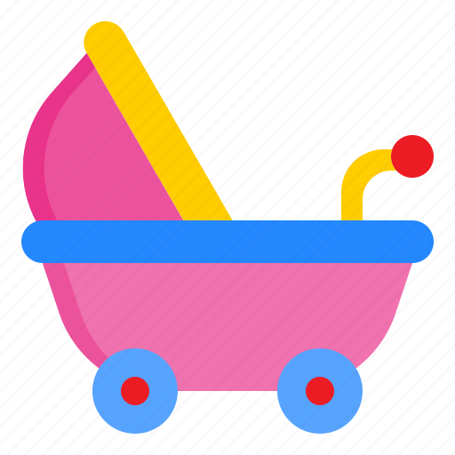 Baby, carriage, child, pram, stroller icon - Download on Iconfinder