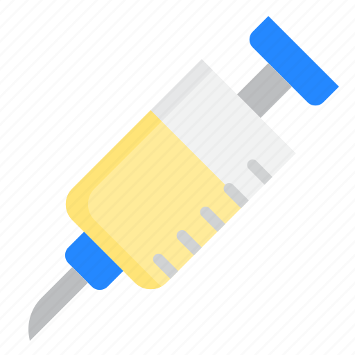 Injection, medical, medicine, syringe, vaccine icon - Download on Iconfinder