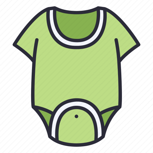 Bodysuit, baby, clothing, clothes, toddler icon - Download on Iconfinder