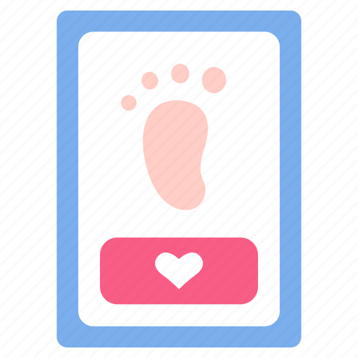 Foot, footprint, baby, print, newborn icon - Download on Iconfinder
