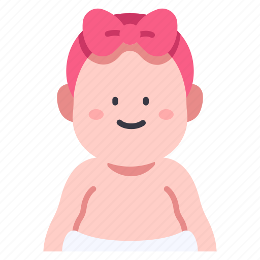 Girl, baby, child, kid, childhood, cute, toddler icon - Download on Iconfinder