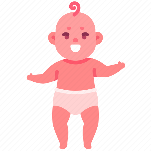 Baby, kid, walking, movement, smilling, happy icon - Download on Iconfinder