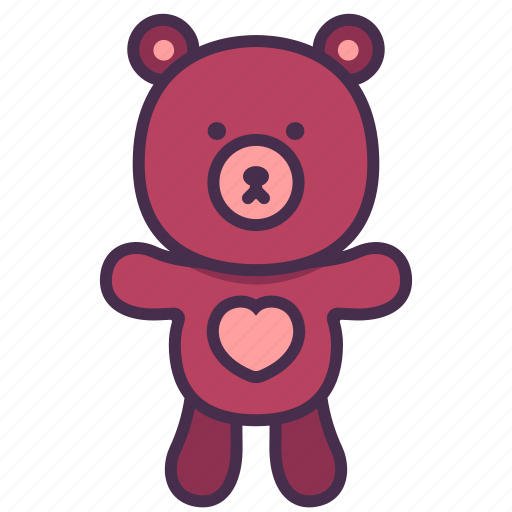 Toy, teddy, bear, doll, kid, baby, animal icon - Download on Iconfinder
