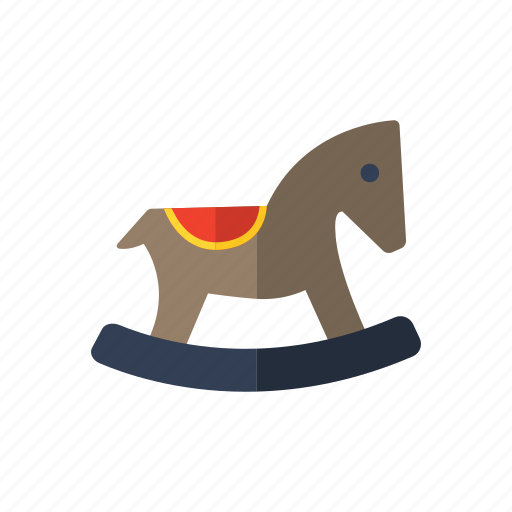 Children, horse, rocking, toys icon icon - Download on Iconfinder