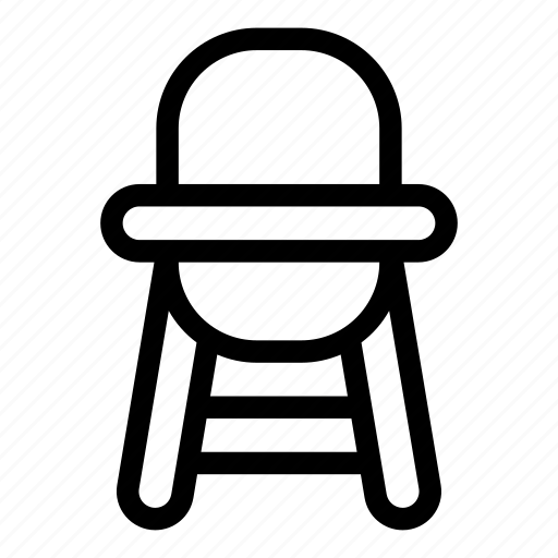 Highchair, kid and baby, baby chair, seat, chair icon - Download on Iconfinder