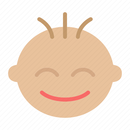 Baby, boy, child, cute, face, head, infant icon - Download on Iconfinder
