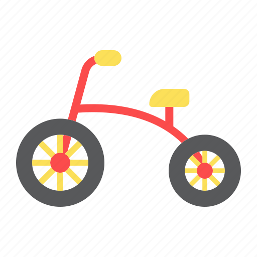 Baby, bicycle, bike, child, toy, transport, tricycle icon - Download on Iconfinder