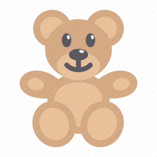 Baby, bear, happy, kid, plush, teddy, toy icon - Download on Iconfinder