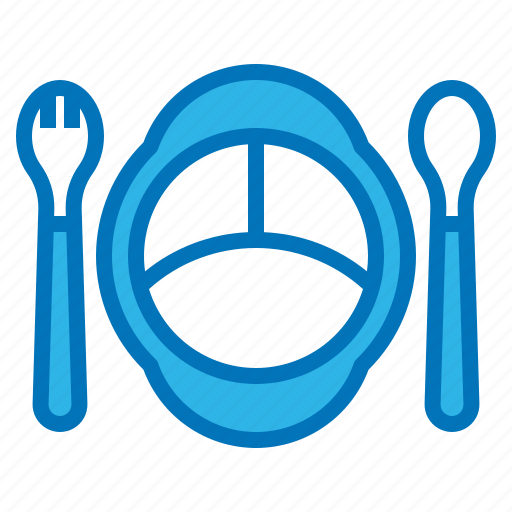 Accessories, baby, knife, plate, spoon icon - Download on Iconfinder
