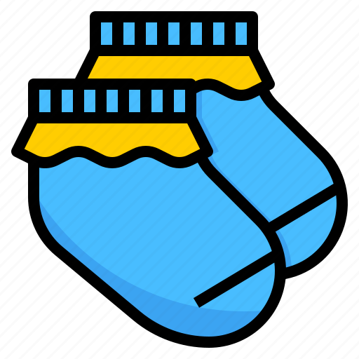 Accessories, baby, clothes, foot, socks icon - Download on Iconfinder
