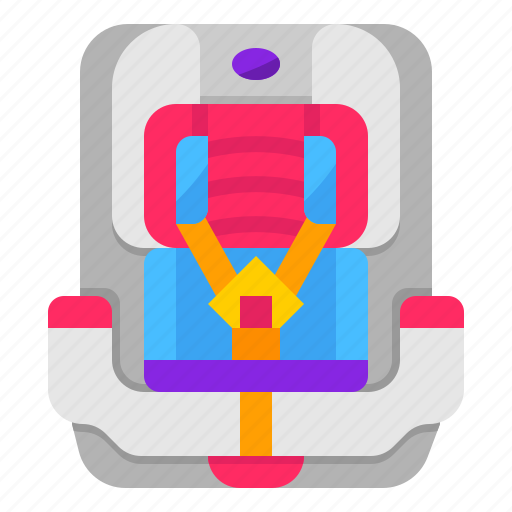 Accessories, baby, belt, car, safety, seat icon - Download on Iconfinder