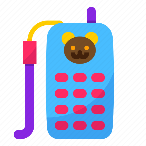 Accessories, baby, mobile, phone, toy icon - Download on Iconfinder
