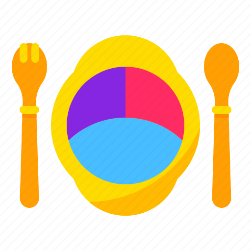 Accessories, baby, knife, plate, spoon icon - Download on Iconfinder