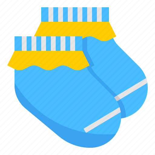 Accessories, baby, clothes, foot, socks icon - Download on Iconfinder