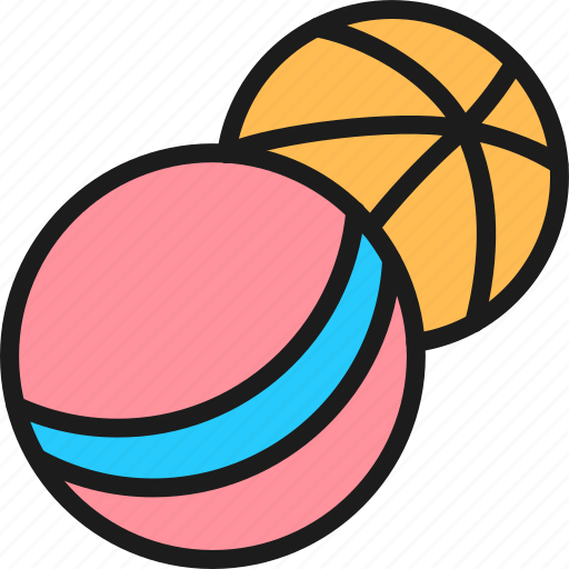 Ball, beach, childhood, color, fun, game, toy icon - Download on Iconfinder