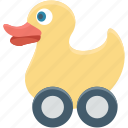 duck, kids, toy