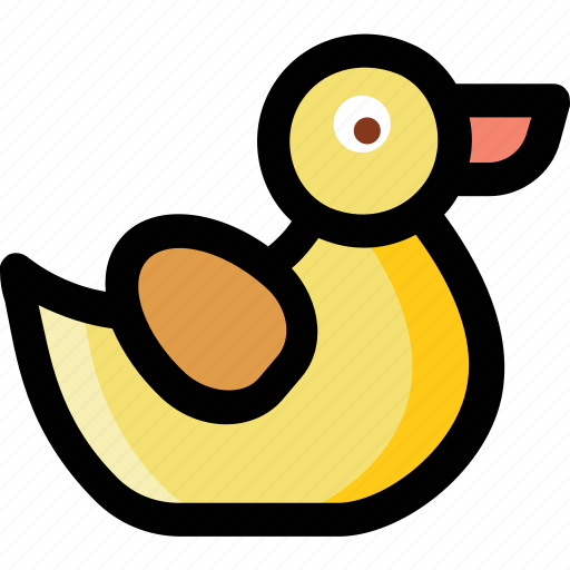 Bath duck, duck, rubber duck, shower duck, toy duck icon - Download on Iconfinder
