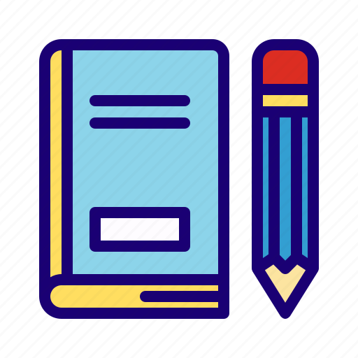 Stationery, pencil, book, note icon - Download on Iconfinder