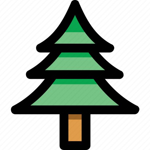 Christmas tree, cypress, evergreen tree, fir tree, tree icon - Download on Iconfinder