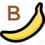 alphabet b, banana, kindergarten, nursery school, preschool 