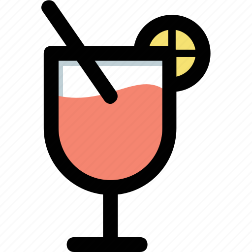 Drink, juice, lemonade, soda, straw icon - Download on Iconfinder