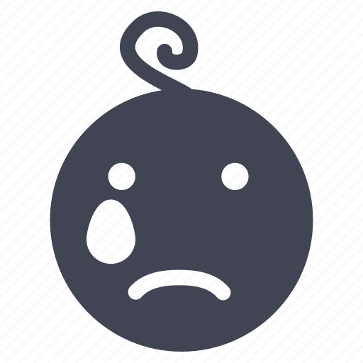 Crying, baby, emoticon, face, maternity, sad, smiley icon - Download on Iconfinder