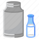 bottle, drink, glass, healthy, milk