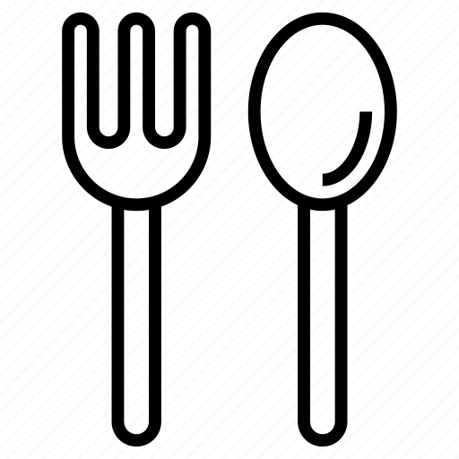 Fork, spoon, cutlery, eating icon - Download on Iconfinder