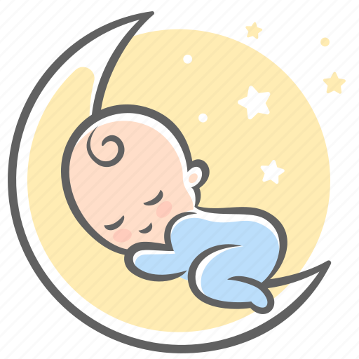 Baby, dream, moon, sleep, sleeps, sweet, sweet dream icon - Download on Iconfinder