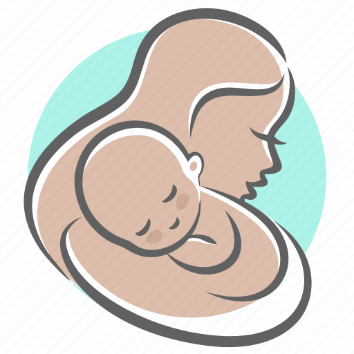 Baby, care, mother, love, hug, baby care icon - Download on Iconfinder