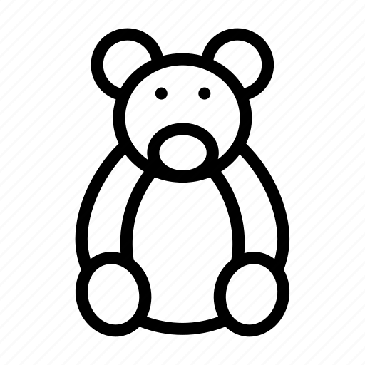 Toy, bear, baby, teddy, play icon - Download on Iconfinder