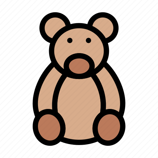 Toy, bear, baby, teddy, play icon - Download on Iconfinder