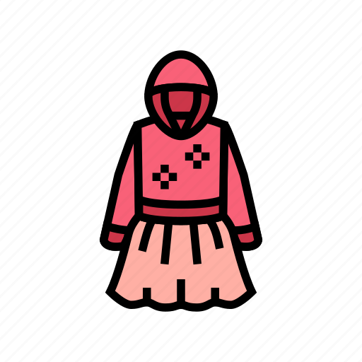Sweater, dress, tulle, skirt, girl, baby, cloth icon - Download on Iconfinder