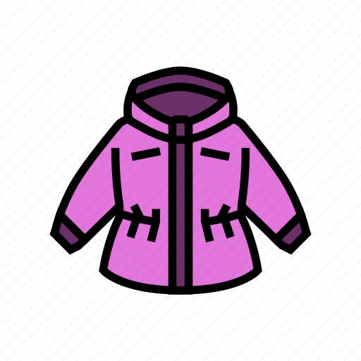 Utility, jacket, girl, baby, cloth, child icon - Download on Iconfinder