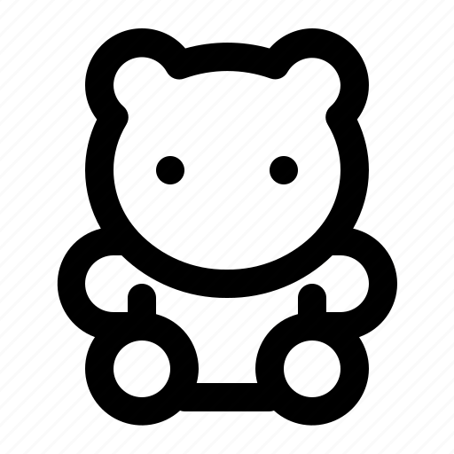Teddy, bear, children, teddy bear, kids icon - Download on Iconfinder
