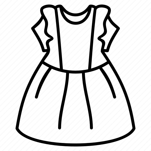 Dress, baby clothes, clothes, wear, clothing, fashion, baby icon - Download  on Iconfinder