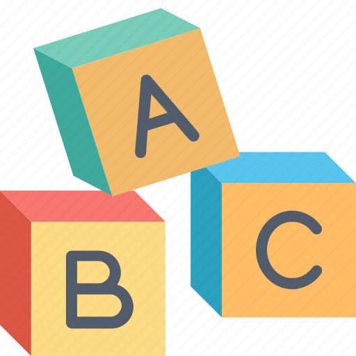 Alphabet, abc, baby, blocks, children, language, toy icon - Download on Iconfinder