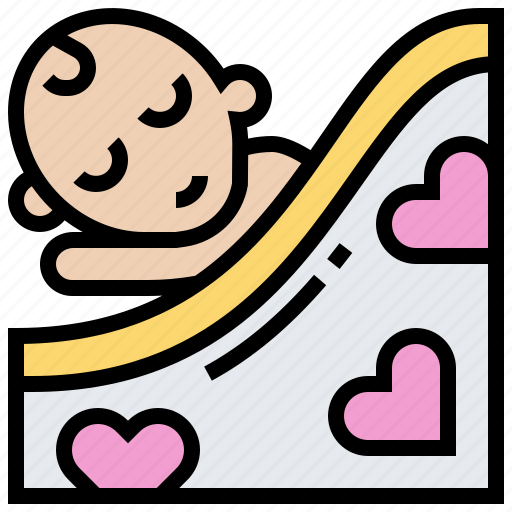 Baby, blanket, newborn, sleeping, soft icon - Download on Iconfinder