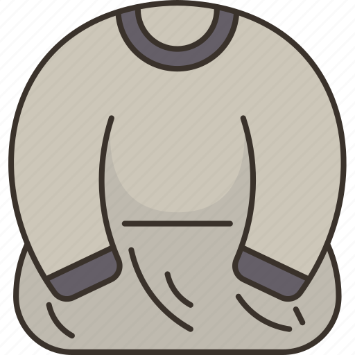 Feeding, smock, sleeved, bib, baby icon - Download on Iconfinder