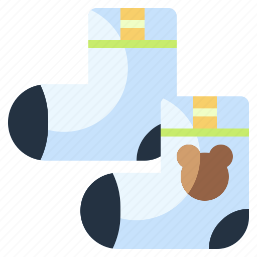 Baby, clothing, fashion, foot, kid, socks icon - Download on Iconfinder