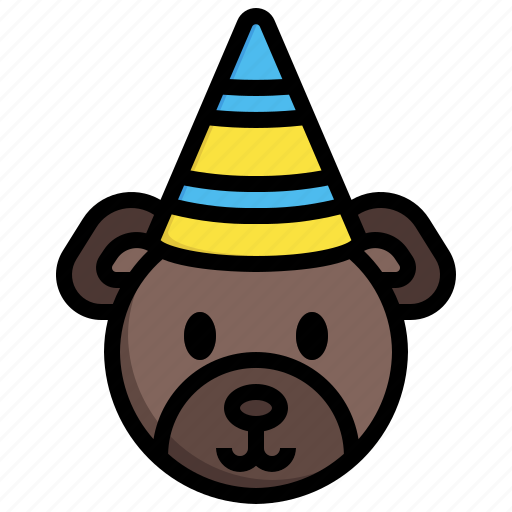 Teddy, toys, baby, child, bear, doll icon - Download on Iconfinder