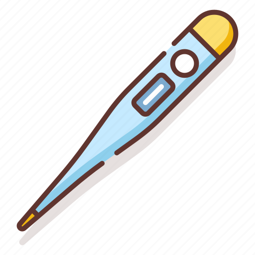 Diagnostic, flu, measurement, medical, temperature, thermometer icon - Download on Iconfinder
