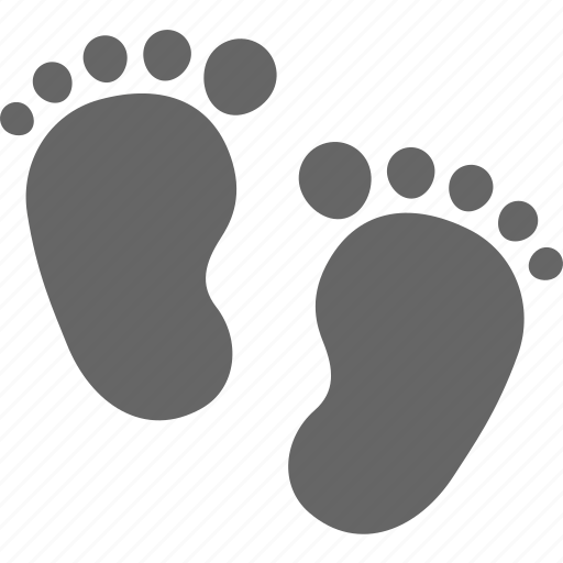Babe, baby, footprint, newborn icon - Download on Iconfinder