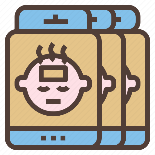 Cooling, fever, gel, illness, patch icon - Download on Iconfinder