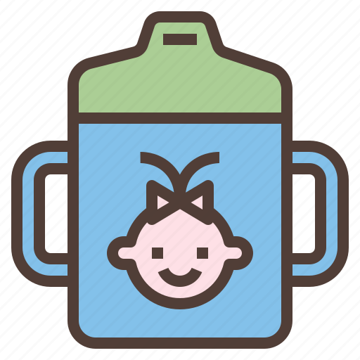 Baby, bottle, cup, hygience, training icon - Download on Iconfinder