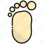 footprint, foot, infant, body, feet, newborn 